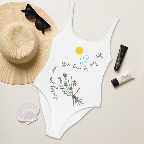 Love of my life - Harry Styles Inspired Comfortable One-Piece Swimsuit