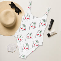 Cherry - Harry Styles Inspired - All Over Print - White Swimsuit