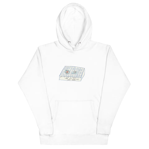  Harry Styles Inspired Unisex Hoodie with Drawing and Lyrics from Song Matilda